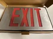Commercial Electric LED Red/Green Exit Sign With Battery Back up (1005 580 217)