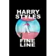 Harry-Styles-Fine Line: Notebook Blank Lined Ruled 6x9, 120 Pages
