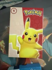 2022 McDonalds Happy Meal Toys Pokemon Match Battle Box Cards #1 Pikachu