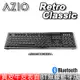 AZIO Retro Classic ONYX BT 牛皮復古打字機鍵盤 中/英文版