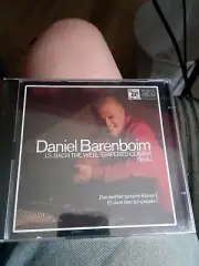 DANIEL BARENBOIM CD JS BACH THE WELL TEMPERED CLAVIER BOOK 1 BRAND NEW SEALED