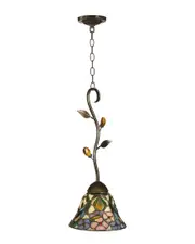 Dale Tiffany Crystal Peony Hanging Fixture