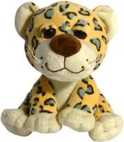 Cheetah Sitting Plush Toy 18cm