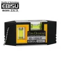 在飛比找momo購物網優惠-【EBISU】防震強磁水平尺 附磁(ED-10GHLM)