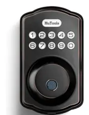 Electronic Fingerprint Door Lock Keyless Entry Keypad Deadbolt