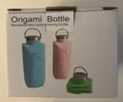 Origami Bottle Foldable Water Bottle Sports Cup Portable Silicone Leakproof 25oz