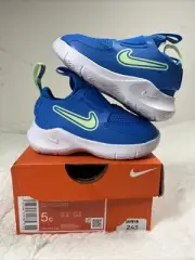 Boy's Nike, Flex Runner 3 Sneaker - Toddler FN1478-400 Photo Blue/Vapor Green SY