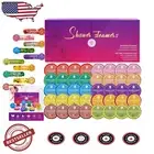 Individually Wrapped Shower Steamers - 40 Organic Tablets for DIY Spa Experience
