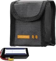 Lithium Battery Bag - Flame Retardant Lithium Storage,High Temperature Fireproof Battery Guard for Drone Accessories