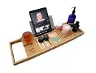 Bamboo Bath Tub Tray Caddy