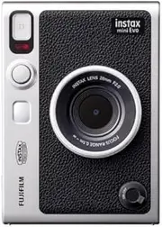 [Fujifilm] Instax Mini Evo Hybrid Instant Camera (Instant Camera/Smartphone Printer/Digital Camera) INS Mini EVO Black C