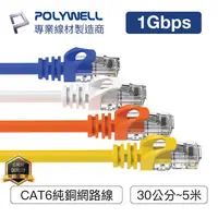 在飛比找蝦皮購物優惠-POLYWELL 寶利威爾 CAT6 高速網路線【30公分~