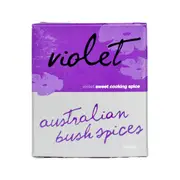 Australian Bush Spices Violet Sweet Indigenous Flavour Cooking Blend 80g