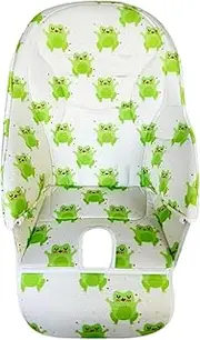 Baby High Chair Cushion High Chair Replacement Cover Dining Chair Leather Pad - High Chair Breathable PU Leather Seat Cushion, Comfortable Chair Cover for Peg-Perego, Siesta Zero3, Baoneo, Kosmic Jané