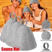 1-3PCS Wool Sauna Hat Vaporarium Hat Sauna Hat For Men Women Sauna Cap Sauna Hat
