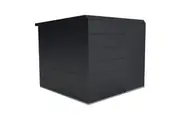 Stratco Handi-Pod Hinged Door Garden Shed HP2 2170mm x 2285mm x 2040mm Gun Metal Grey