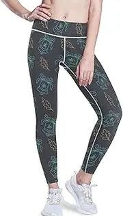 [GuoChe] Yoga Leggings for Women Tummy Control Merry Christmas Holiday Soft Tummy Control Yoga Pants for Women