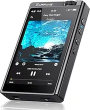 Surfans HiFi MP3 Player with Bluetooth: F35 DSD Hires Music Player 128GB Support up to 512GB