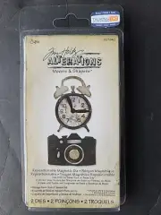 Sizzix Tim Holtz Movers & Shapers Magnetic Die Vintage Mini Camera & Clock