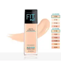 在飛比找蝦皮購物優惠-MAYBELLINE 媚比琳 FIT ME 反孔特霧粉底液3