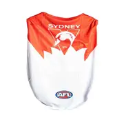 AFL Sydney Swans Pet Dog/Puppy Sports Breathable Jersey Clothing/Costume XS