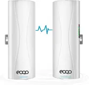 Gigabit Wireless Bridge, 5.8G 1000Mbps 1Gbps Point to Point Wifi Extender Indoor