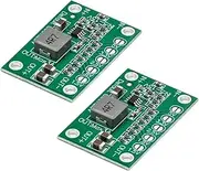KOOBOOK 2Pcs DC DC Step Down Power Module 5-16V to 1.25V/1.5V/1.8V/2.5V/3.3V/5V 3A Adjustable Buck Voltage Converter Board