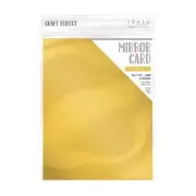 Craft Perfect Gold Pearl Satin Mirror Cardstock 5pc