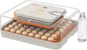 Pet Scene Egg Incubator for Hatcher Breeder, 56-70 Eggs Automatic Hatching Chicken Duck Bird Quail Poultry Auto Turner Stop Humidity Control Water Refill Candling Light