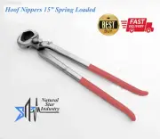 Farrier Hoof Nipper 15 Inch Spring Loaded Hoof Pin Cutter Veterinary Instruments