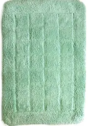 Cotton Bath Mat Light Green