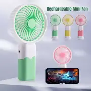 Mini ventilador de mano Ventilador de escritorio, enfriador, recargable por USB