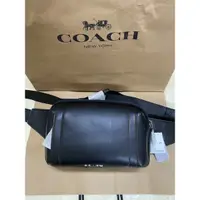 在飛比找蝦皮購物優惠-正品Coach雙拉鍊男胸包/腰包二用～cp值高