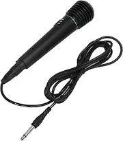 XUMIUZIY Handheld Microphone, 2 in 1 Wired and Wireless Multifunctional Microphone Wide Application Sound Durable Unique Design Handheld for Sing