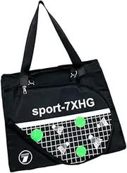 Frediuo Tennis Racket Tote Racquet Shoulder Bag Waterproof Removable Water Resistant Multifunctional Portable Badminton Racket Bag