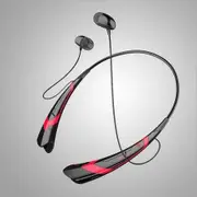 Newest Wireless Bluetooth 4.0 Stereo 760 Headset Headphone For Samsung iPhone LG - Black + Red