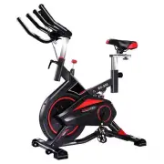 Powertrain RX-900 Exercise Spin Bike Cardio Cycling (Red) 112x50x115cm