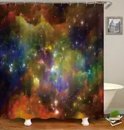 Outer Space Shower Curtain