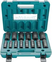[Makita] A-96372 1/2" Drive Impact Socket Set (14 Piece)