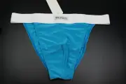 Rufskin Men turquoise blue Fathi cheeky cut out bikini brief underwear size M
