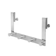 JSVER Extended Shower Door Hooks Over Door Hooks for Bathroom Frameless Glass