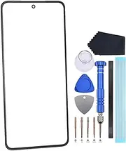 VEKIR Glass Panel Screen Replacement for Motorola Moto G84 XT2347 Outer Screen Glass Lens with dismantling Tool