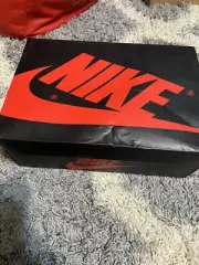 EMPTY NIKE SHOE BOX - NIKE BOX Size 9.5 (EMPTY SHOE BOX NO SHOES) Jordan 1