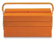 Beta C20L 5 Tray Cantilever Tool Box - 575mm Extra Long Sheet STeel Orange