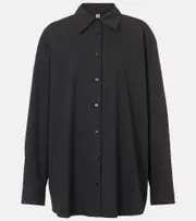 [Toteme] Toteme Cotton shirt AU 12 black