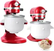 Kitchenaid Ice Cream Maker Attachment - 2 Quart Yogurt, Sorbet & Gelato