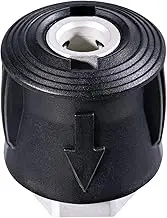 YUET High Pressure Washer Quick-Fitting Pipe Coupling M22F to Nilfisk / M22F to Bosch AQT Aquatak Quick Connect Hose Compatible Metal Insert Hose Adaptor Connector Adapter for Nilfisk/Bosch Washer