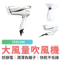 在飛比找蝦皮商城優惠-TESCOM 防靜電大風量吹風機 TID2200TW