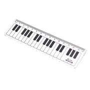 11pcs Music Ruler Rulers Primary School Students Child Painting Measuring Scale Creative Ruler