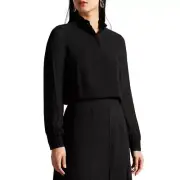 New Ted Baker Hendra Stand Collar Shirt Size 2